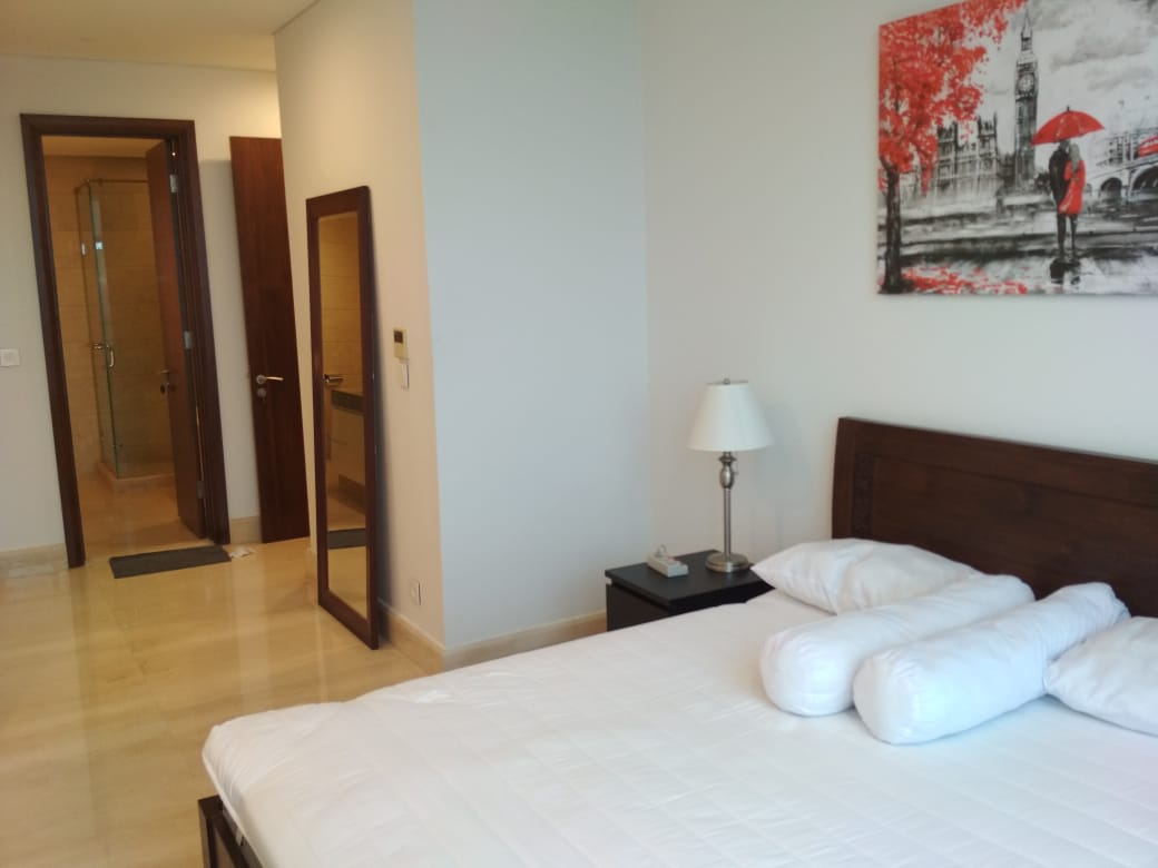 Apartment La Maison Barito, Kebayoran Baru, 127 m2, 2BR, Strategis. Dekat Blok M, Senayan, Gandaria, Pondok Indah