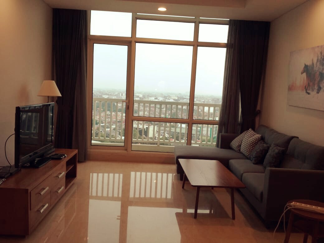 Apartment La Maison Barito, Kebayoran Baru, 127 m2, 2BR, Strategis. Dekat Blok M, Senayan, Gandaria, Pondok Indah